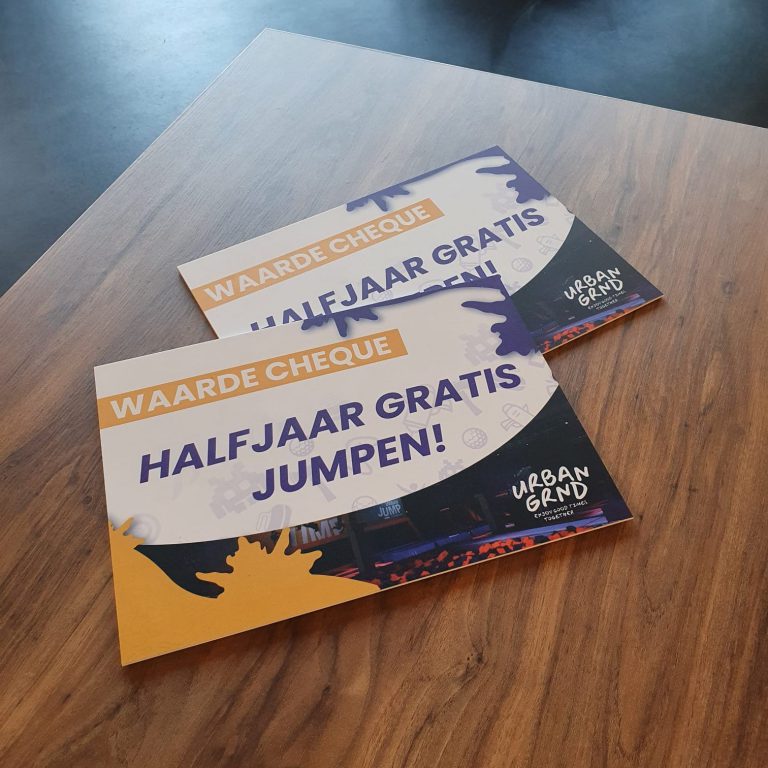 Urban Grnd waarde cheque