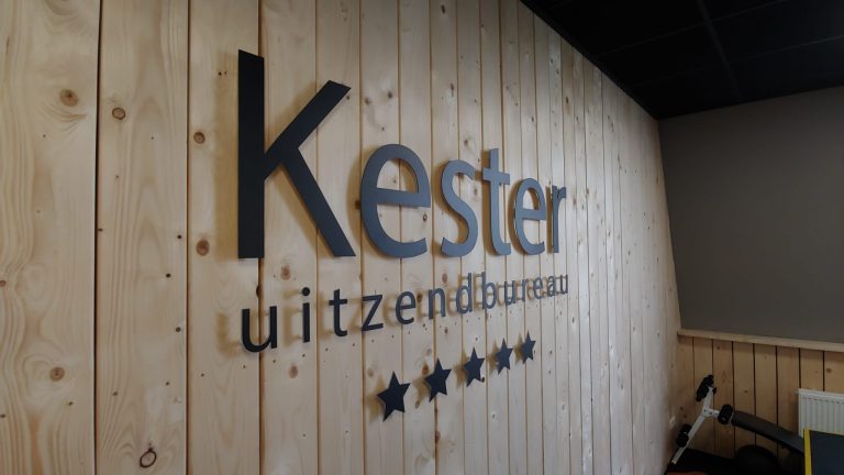 Kester Uitzendbureau binnenreclame, events