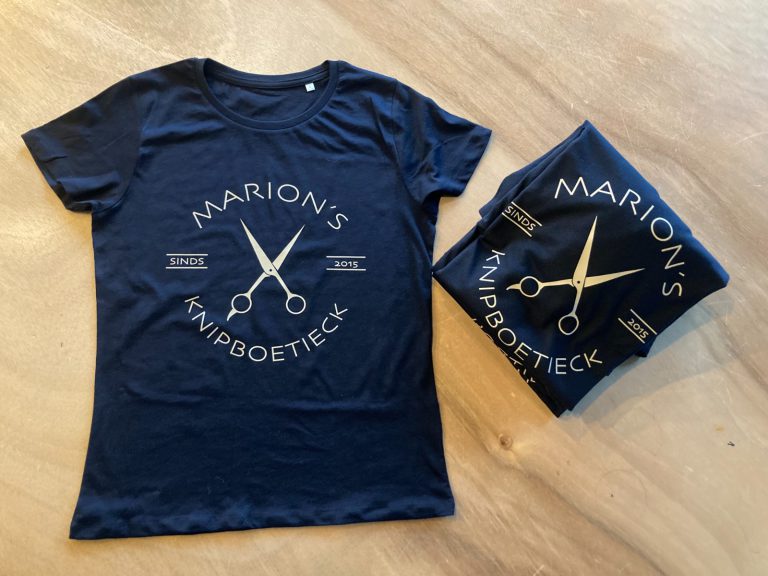 Marion's Knipboetick bedrijfskleding en bedrukking