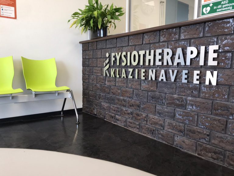 Fysiotherapie Klazienaveen binnenreclame