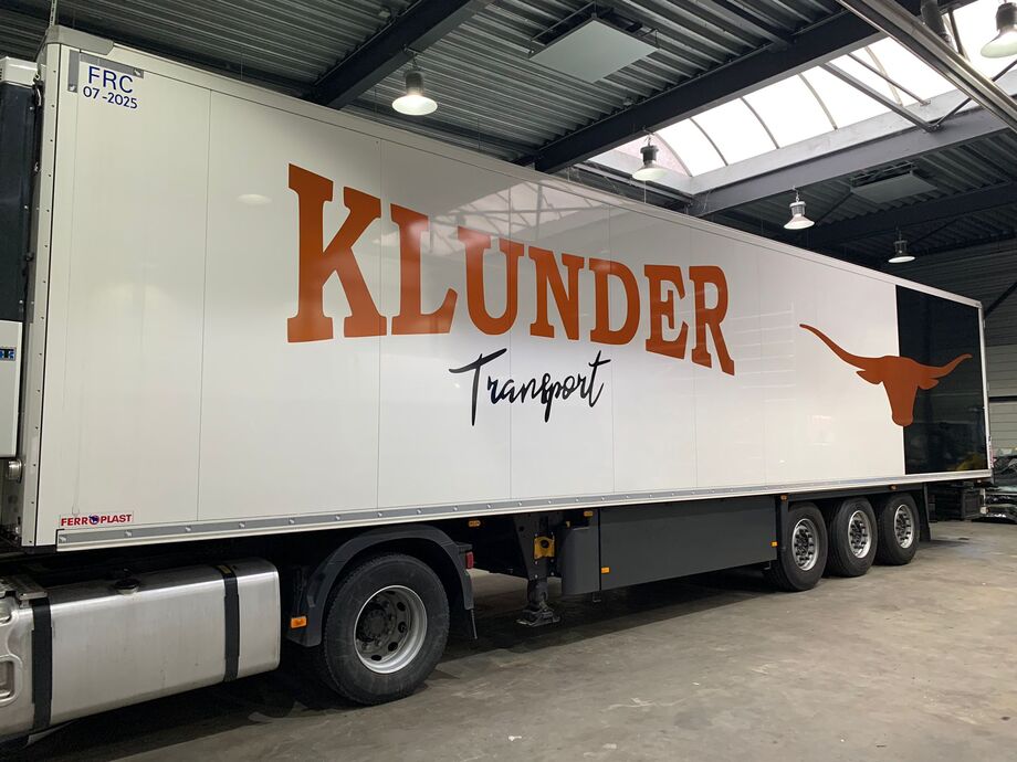 Klunder Transport trailer
