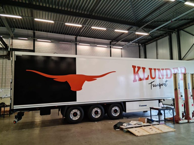 Klunder Transport reclame