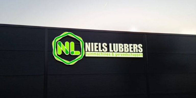 Niels Lubbers lichtreclame